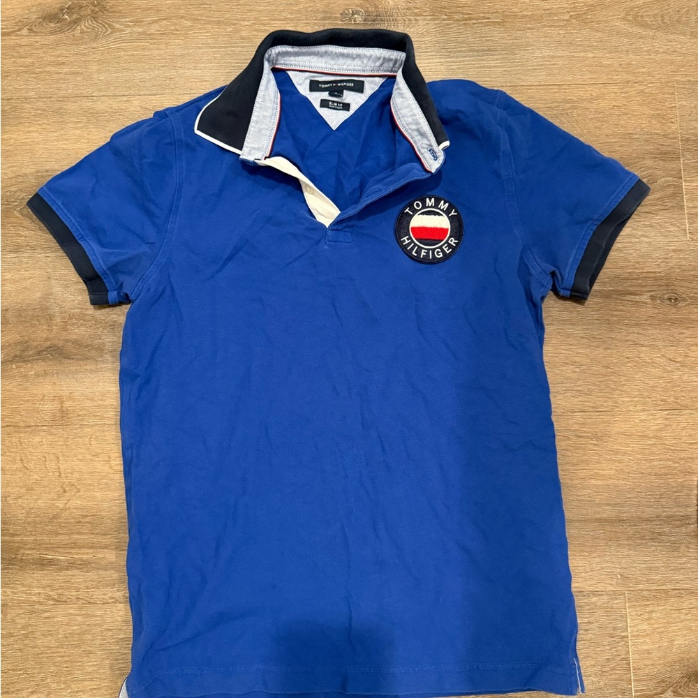 Tommy Hilfiger Blue Polo Shirt
